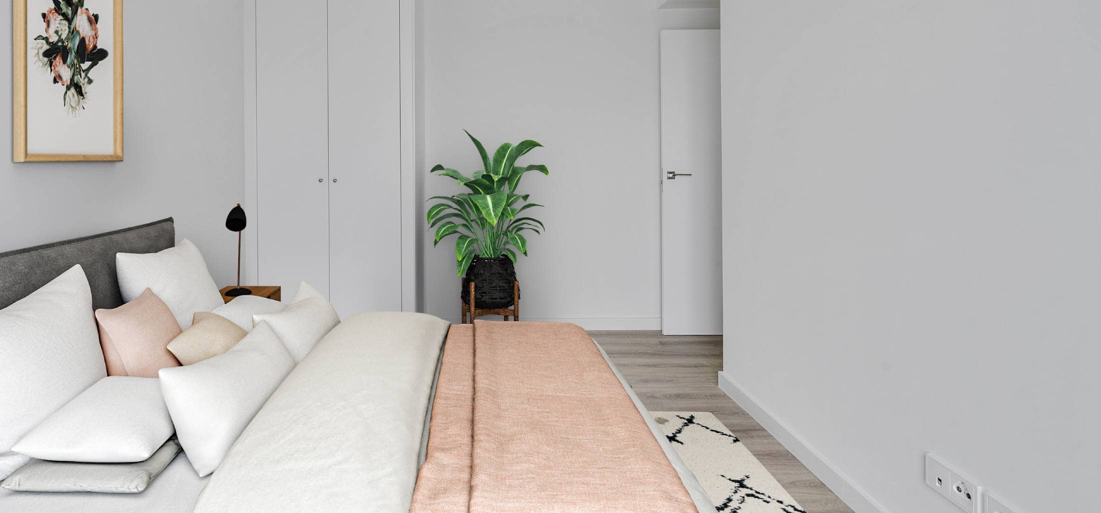 Cama matrimonial | VilaBonaplata | Obra Nueva | Barcelona